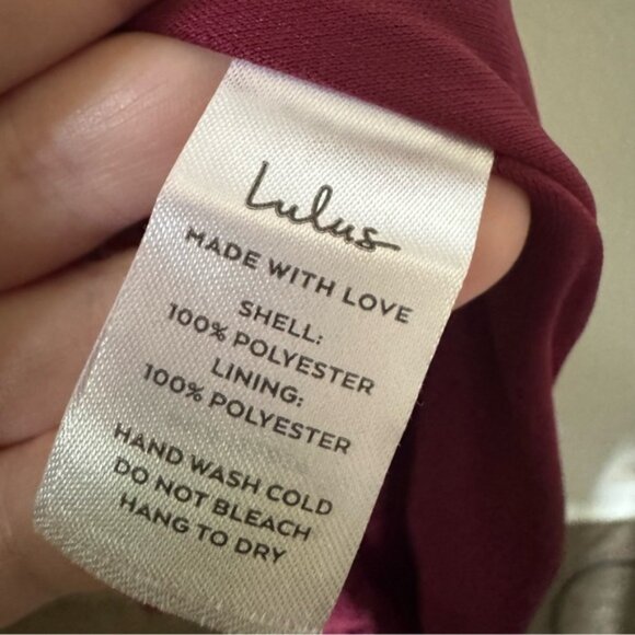 Lulus | Garden of Romance Burgundy Floral Burnout Strapless Maxi Dress - Picture 6 of 8